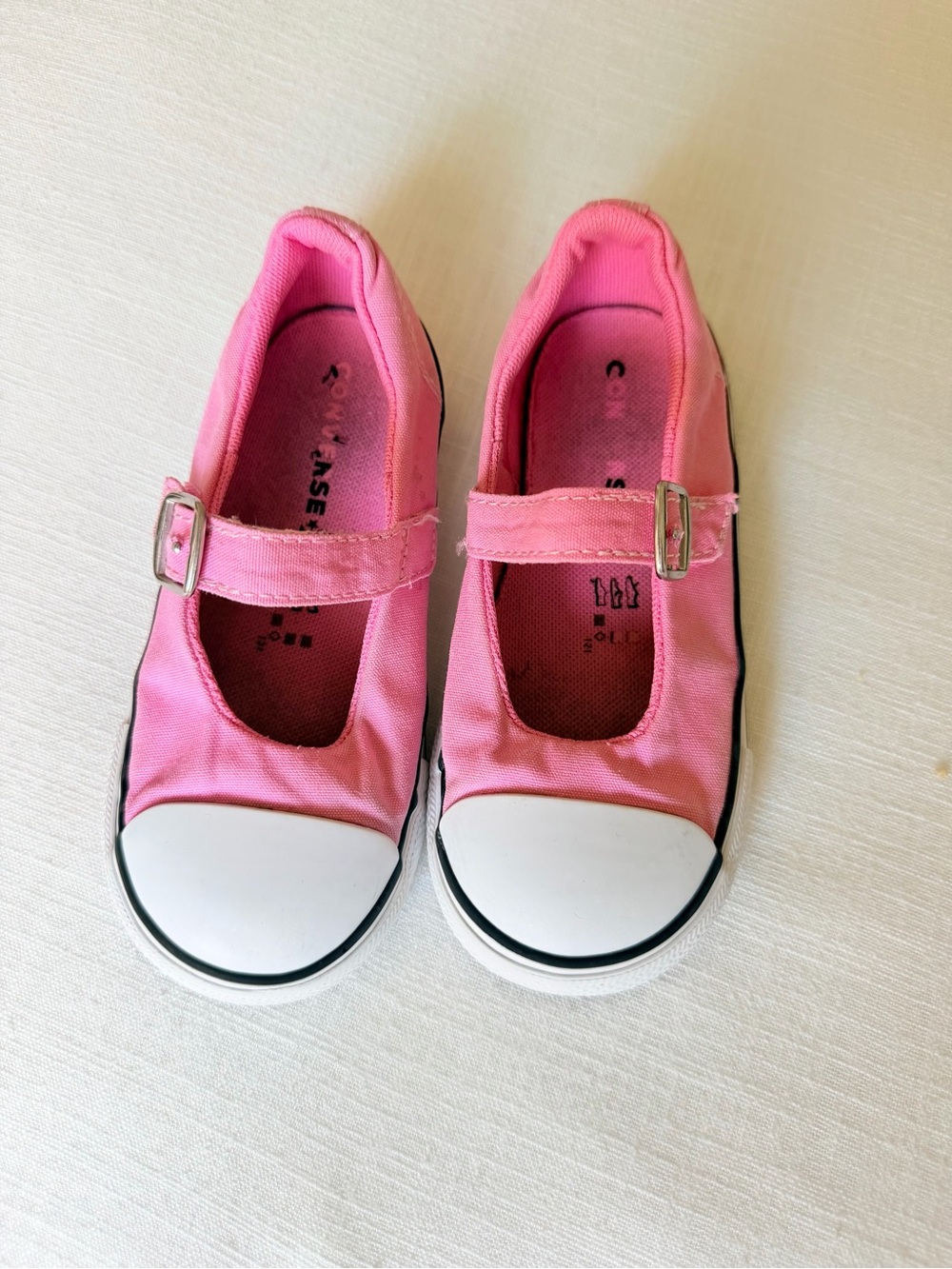 Converse Dainty Mary Jane Pink CTAS toddler size 9 - Picture 8 of 9